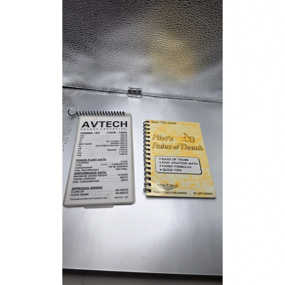 1978-1985 Cessna 152 AvTech Pocket Checklist + Pilot's Rules of Thumb